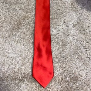 Red tie